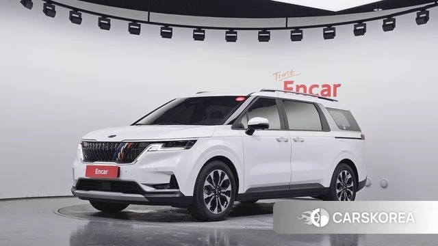 Kia Carnival 4th generation 2021 Белый из Кореи