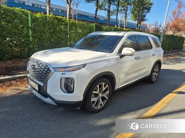 Hyundai Palisade 2022 Белый из Кореи