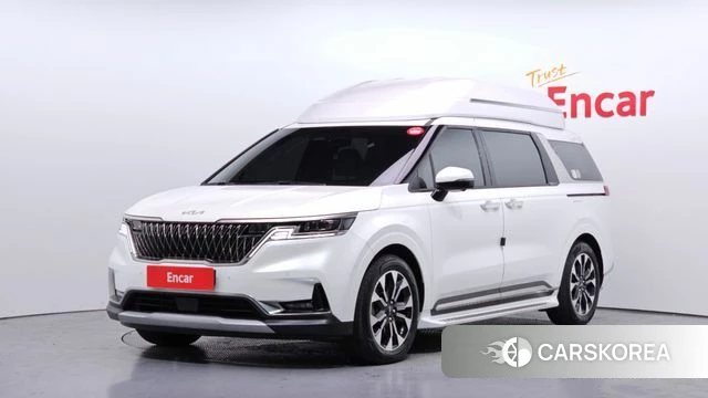 Kia Carnival 4th generation 2023 Белый из Кореи