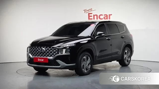Hyundai The New Santa Fe 2021 Черный из Кореи