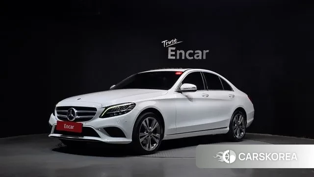 Mercedes-Benz C-Class W205 2020 Белый из Кореи