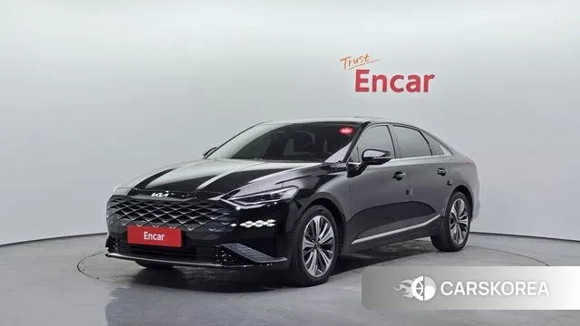 Kia K8 Hybrid 2021 Черный из Кореи