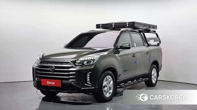 Ssangyong The New Rexton Sport 2023 Темно-зеленый из Кореи