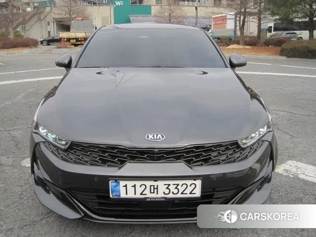 Kia K5 3rd generation 2021 Серый из Кореи