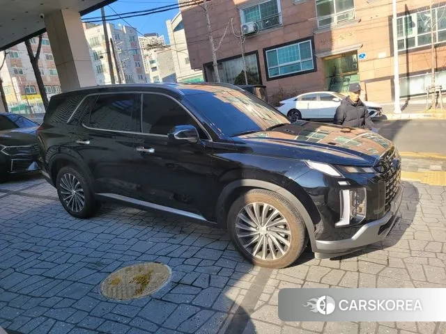 Hyundai The New Palisade 2023 Черный из Кореи