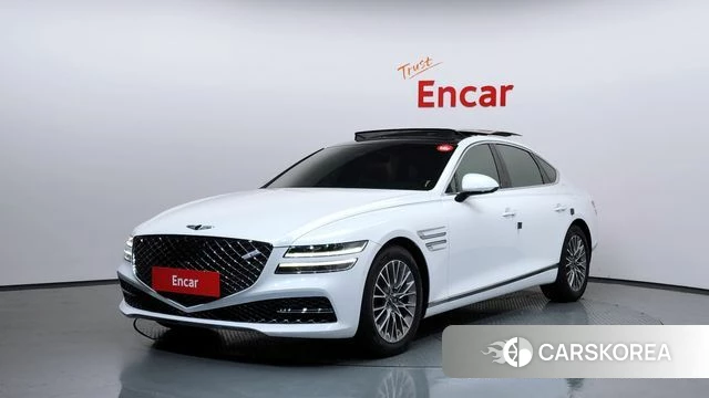 Genesis G80 (RG3) 2021 Белый из Кореи