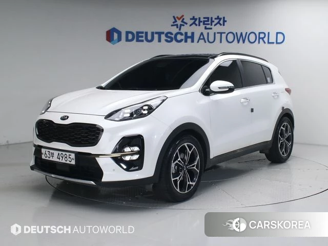 Kia Sportage The Bold 2018 Белый из Кореи