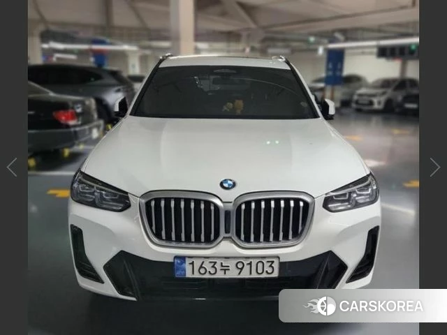 BMW X3 (G01) 2022 Белый из Кореи