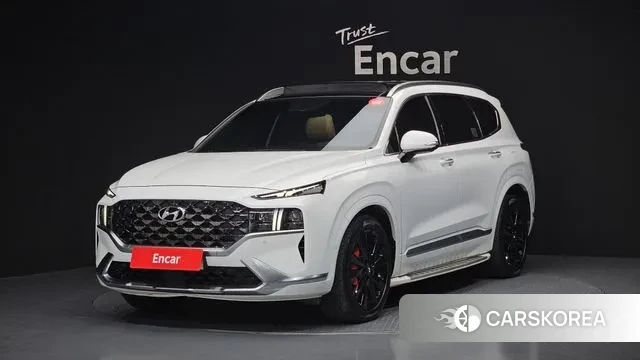 Hyundai The New Santa Fe 2020 Белый из Кореи