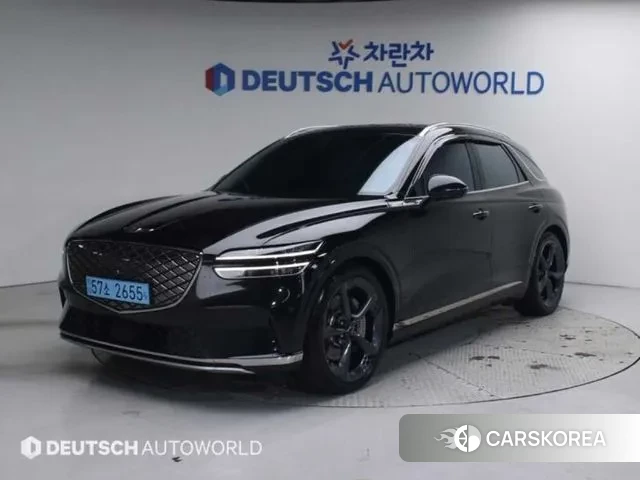 Genesis Electrified GV70 2022 Черный из Кореи