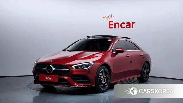 Mercedes-Benz CLA-Class C118 2021 Красный из Кореи