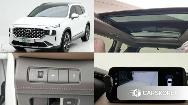 Hyundai The New Santa Fe 2021 Белый из Кореи