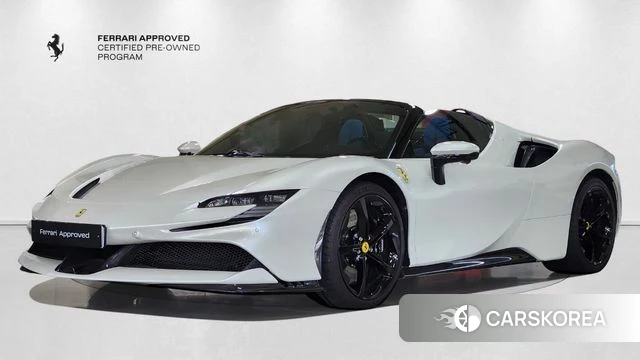 Ferrari SF90 Spider 2023 Белый из Кореи