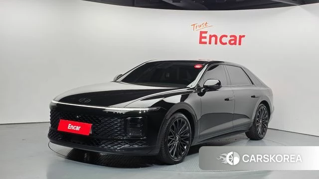 Hyundai Grandeur Hybrid (GN7) 2024 Черный из Кореи