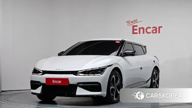 Kia EV6 2023 Белый из Кореи