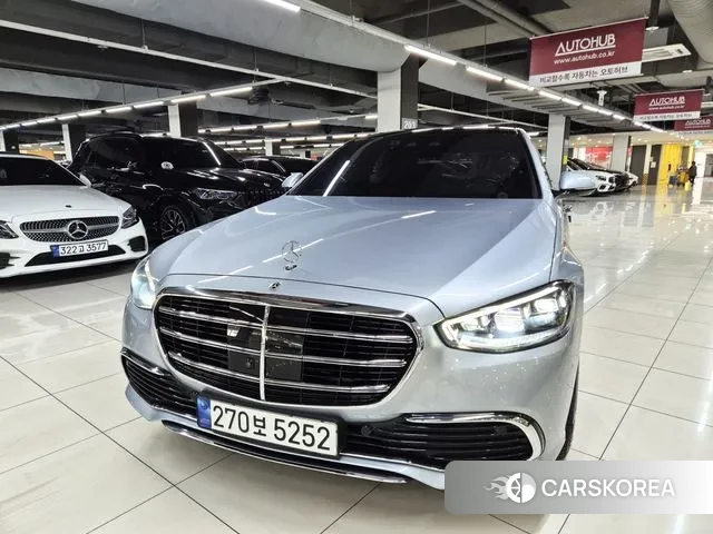 Mercedes-Benz S-Class W223 2022 Серебряный из Кореи