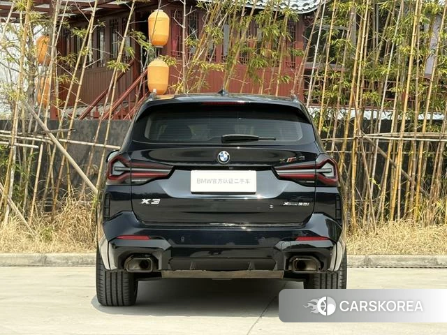 BMW X3 2021 Черный из Китая