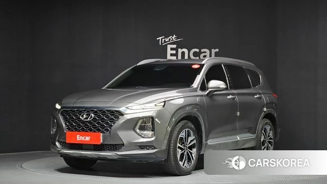 Hyundai Santa Fe TM 2020 Серый из Кореи