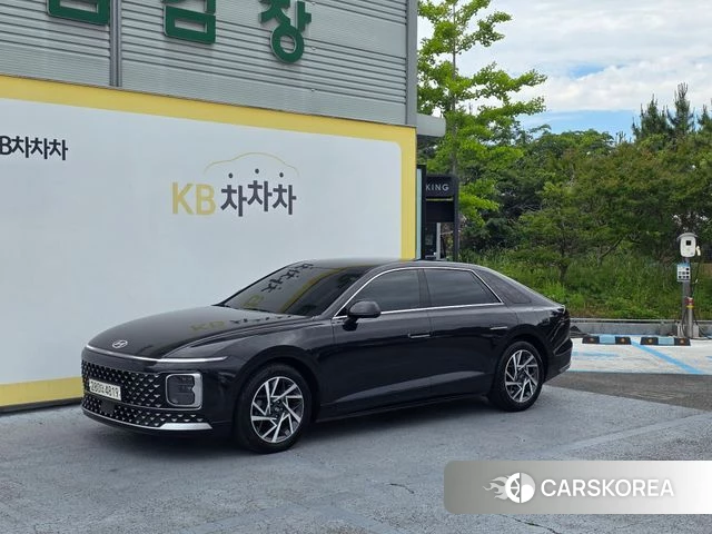 Hyundai Grandeur Hybrid (GN7) 2023 Синий из Кореи