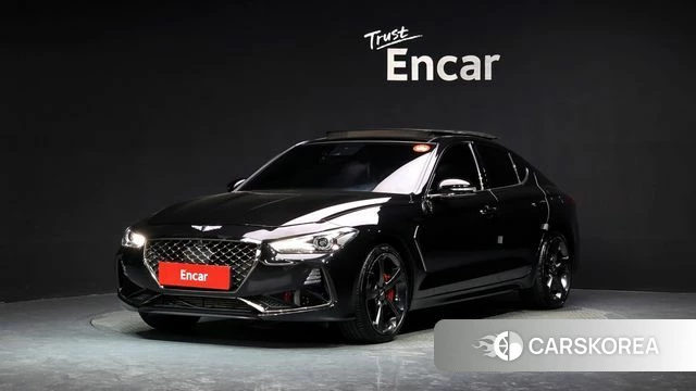 Genesis G70 2018 Черный из Кореи