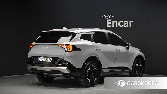 Kia The New Sportage 5th Generation 2025 Серебристо-серый из Кореи