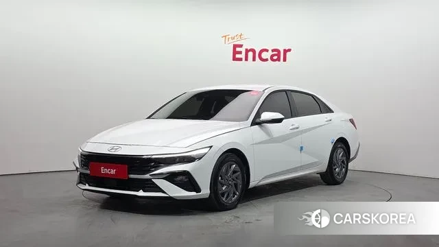 Hyundai The New Avante (CN7) 2024 Белый из Кореи