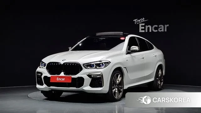 BMW X6 (G06) 2020 Белый из Кореи