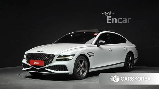 Genesis G80 (RG3) 2023 Белый из Кореи