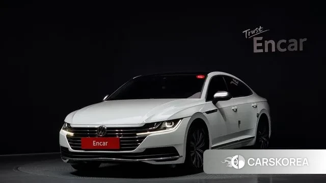 Volkswagen Arteon 2019 Белый из Кореи
