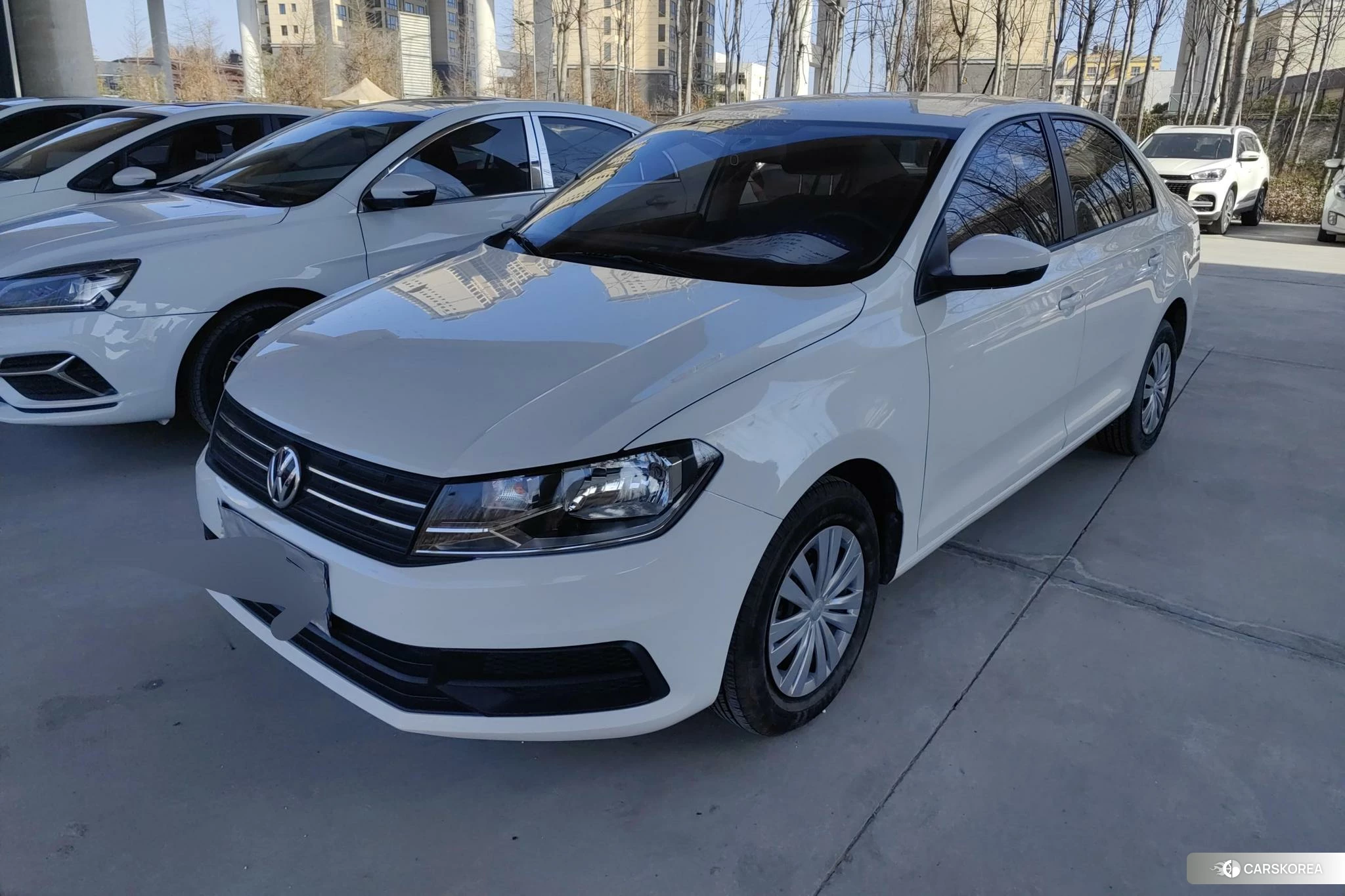 Volkswagen Santana 2020 Белый из Китая
