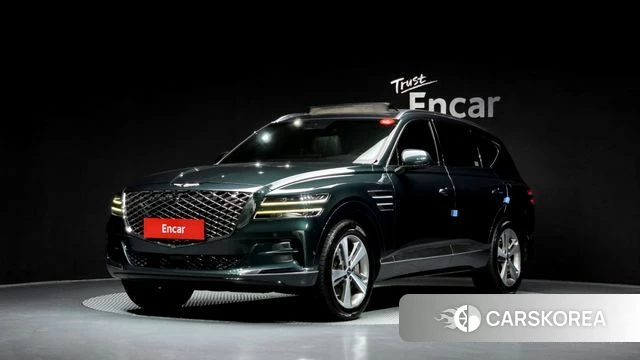 Genesis GV80 2022 Темно-зеленый из Кореи