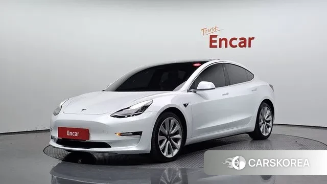 Tesla Model 3 2020 Белый из Кореи