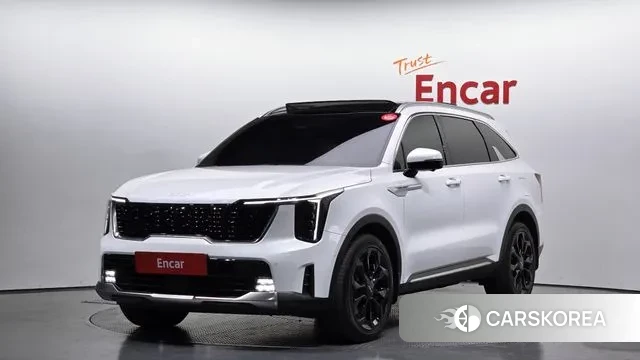 Kia The New Sorento 4th Generation 2023 Белый из Кореи