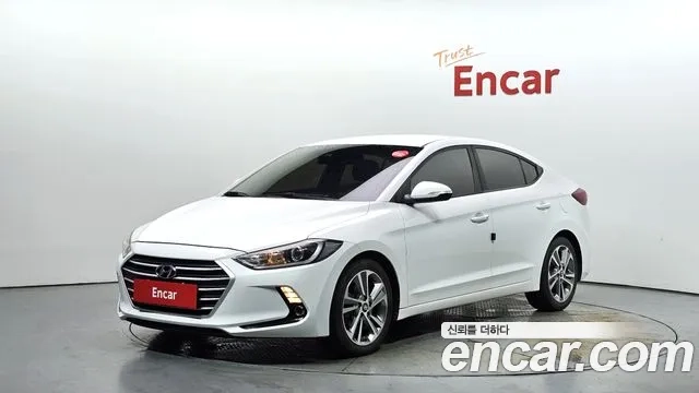 Hyundai Avante AD 2018 Белый из Кореи