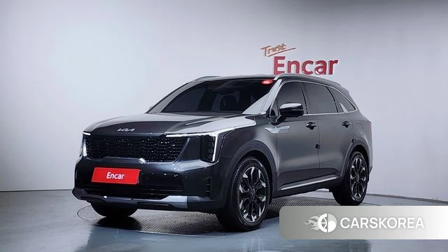 Kia The New Sorento 4th Generation 2024 Серый из Кореи