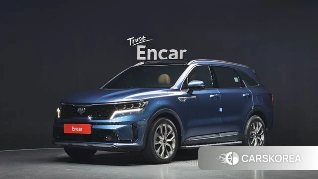 Kia Sorento 4th Generation 2021 Синий из Кореи