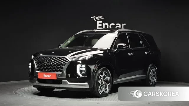 Hyundai Palisade 2021 Черный из Кореи