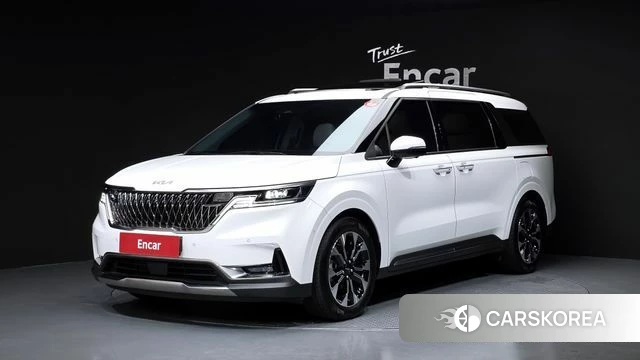Kia Carnival 4th generation 2023 Белый из Кореи