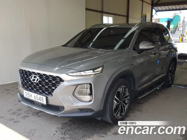 Hyundai Santa Fe TM 2018 Серый из Кореи