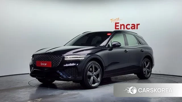 Genesis GV70 2021 Черный из Кореи