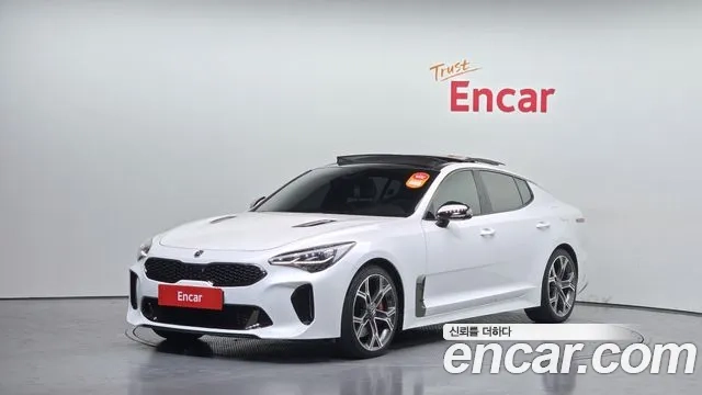 Kia Stinger 2018 Белый из Кореи