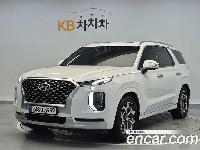 Hyundai Palisade 2021 Белый из Кореи