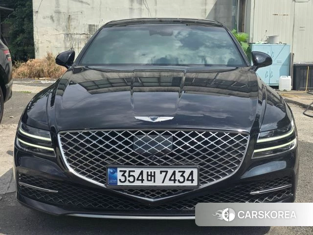 Genesis G80 (RG3) 2020 Черный из Кореи