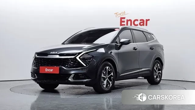 Kia Sportage 5th Generation Hybrid 2023 Серый из Кореи