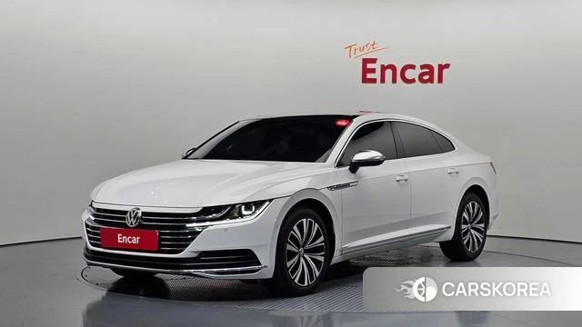Volkswagen Arteon 2019 Белый из Кореи