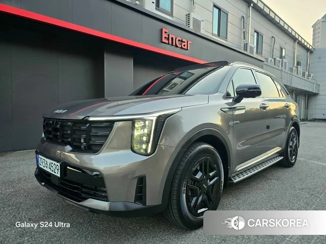 Kia The New Sorento 4th Generation 2024 Серый из Кореи