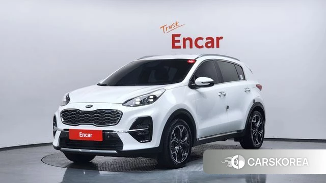 Kia Sportage The Bold 2019 Белый из Кореи