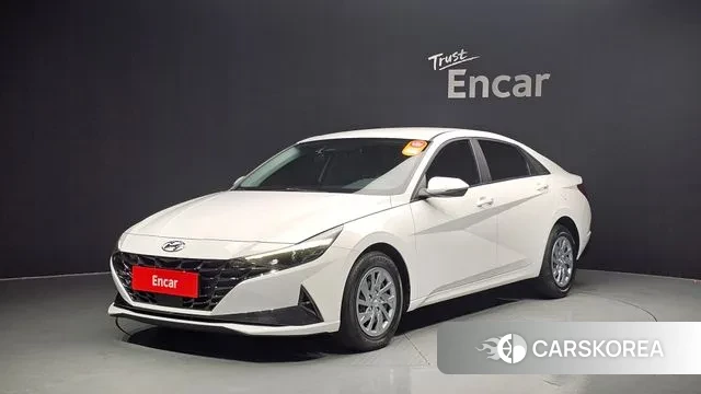 Hyundai Avante (CN7) 2020 Белый из Кореи