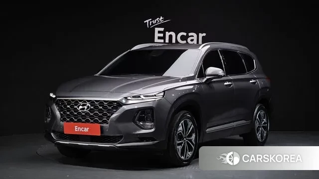 Hyundai Santa Fe TM 2018 Серый из Кореи