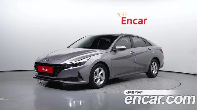 Hyundai Avante (CN7) 2021 Серый из Кореи